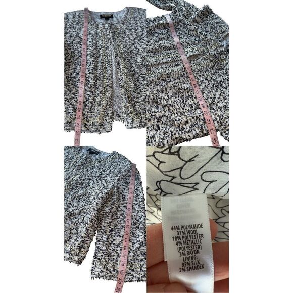 St. John Couture Amour Embellished Tweed Jacket Size 16 - Picture 12 of 12